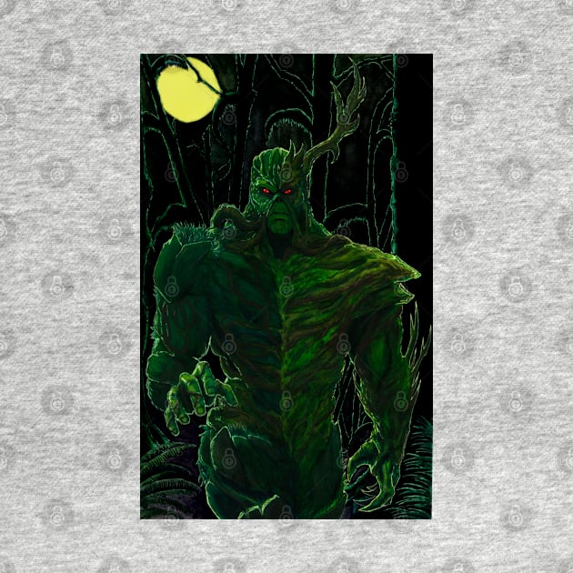 Swamp Thing by AnalogArtByAdam